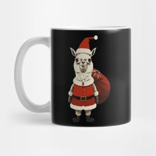 Christmas Funny Cute Llama Mug